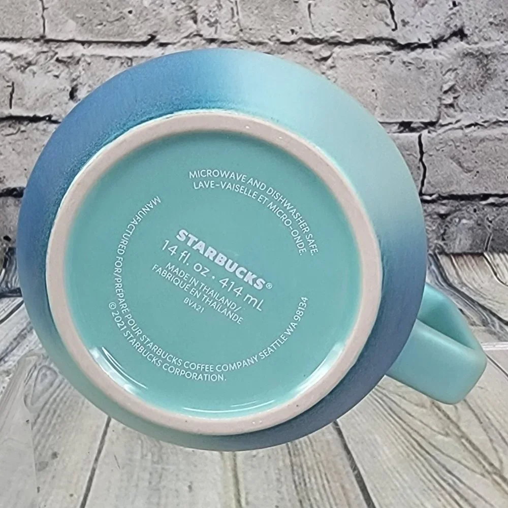 Starbucks Shimmer Pearlescent Coffee Cup Mug 2021 Collectible 14 fl. oz Ceramic‎